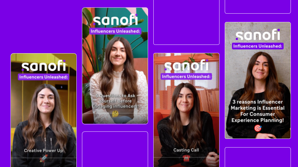 Sanofi CHC Influencers Unleashed live event and community